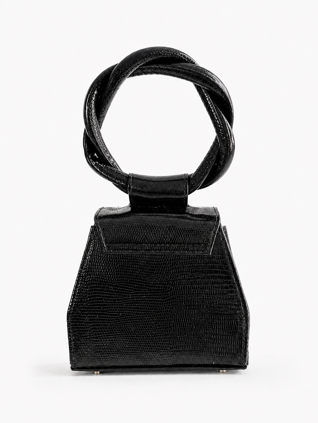 Black Patent Leather Sisi Eko Mini Bag