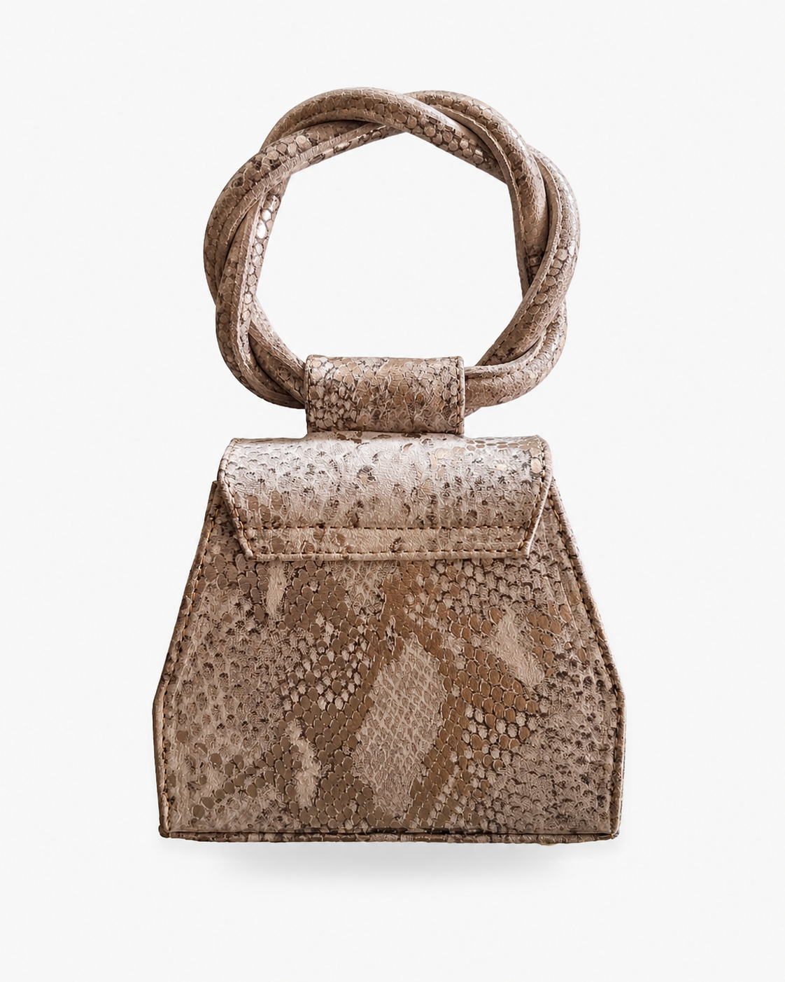 Gold and Beige Sisi Eko Mini Bag