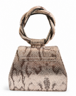 Silver Snakeskin Sisi Eko