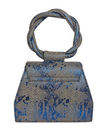 Sapphire and Grey Sisi Eko Bag
