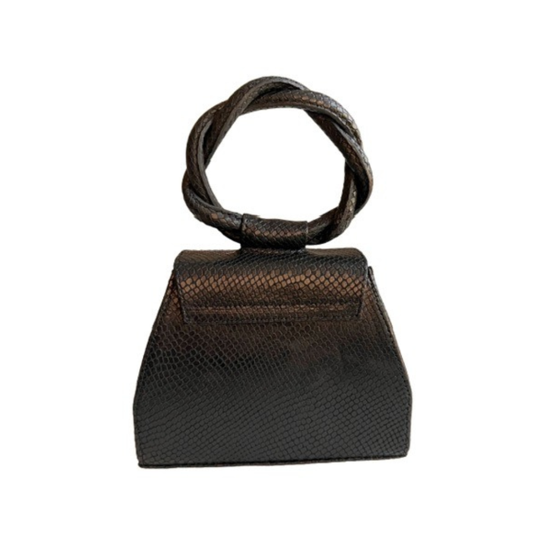 Black Snakeskin Sisi Eko