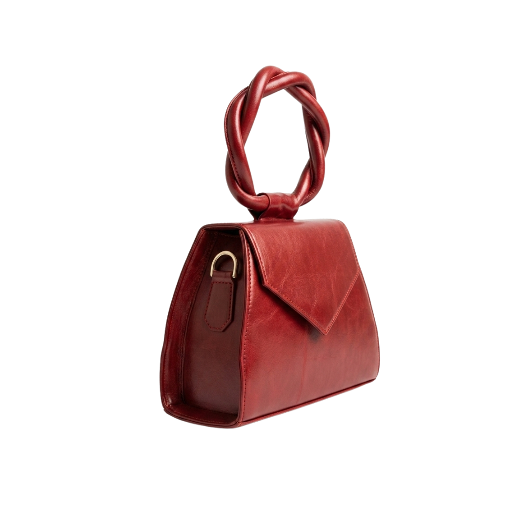 Ruby Red Calfskin Sisi Eko