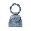 Sisi Eko Mini Sapphire and Grey Bag