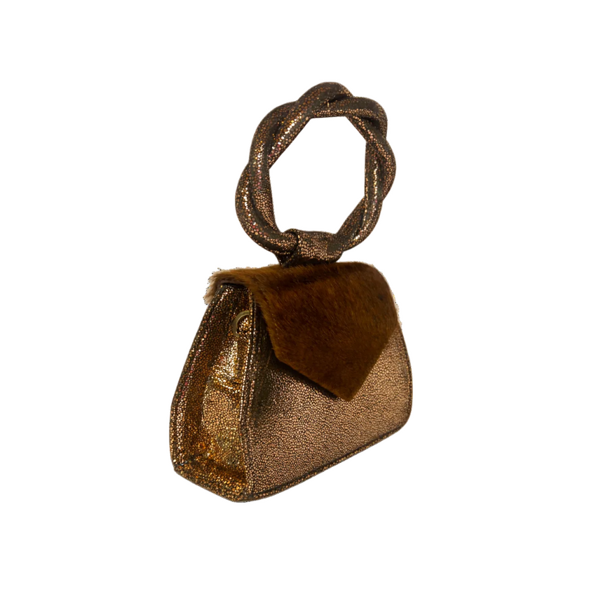 Brown Sparkle Sisi Eko Mini Bag